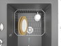 Hermia Escurreplatos SM013-C de Metal - 2 Piezas - Blanco